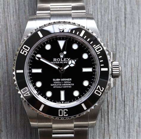 rolex submariner no date new vs old|2022 rolex submariner date 41mm.